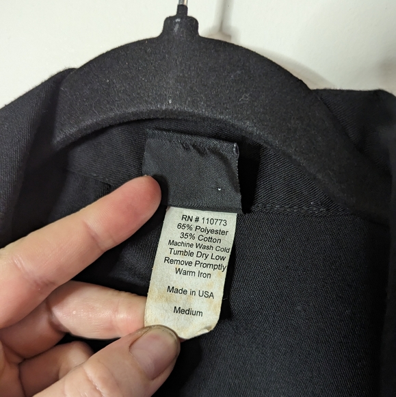 Lucky 13 pinup button down retro sailor Jerry art style missing a button - Picture 4 of 9